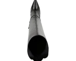 Sam Edelman Elia Black Leather Wide Calf New