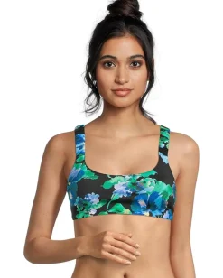 Beach Riot Eliza Top Black Pansy Sale