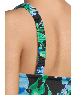 Beach Riot Eliza Top Black Pansy Sale