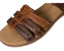 Clarks Elizabelle Kay Brown Multi Leather New