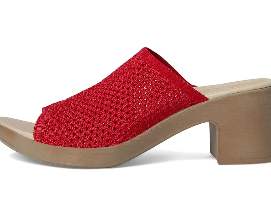 LifeStride Ella Slide Sandals Fire Red