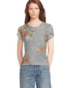 Women AllSaints Ellie Mesh Tee