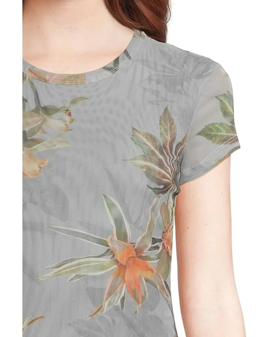 Women AllSaints Ellie Mesh Tee