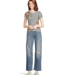 Women AllSaints Ellie Mesh Tee