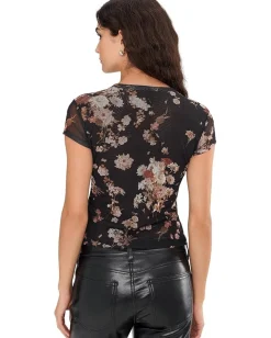 Women AllSaints Ellie Mesh Tee