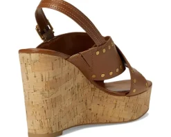 Women Vince Camuto Ellna Cross-band Wedge Sandals
