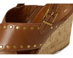 Women Vince Camuto Ellna Cross-band Wedge Sandals
