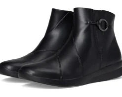 Clarks Ellowyn Deva Black Leather Outlet
