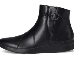 Clarks Ellowyn Deva Black Leather Outlet
