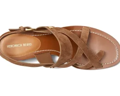Veronica Beard Elodie Hazelwood Brown Suede