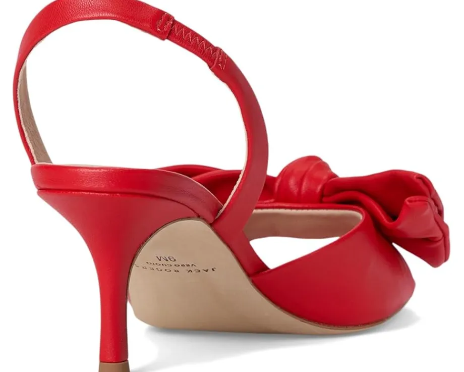 Jack Rogers Eloise Bow Slingback Fire Red Sale