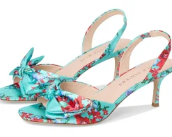 Jack Rogers Eloise Bow Slingback Aquamarine Multi Discount
