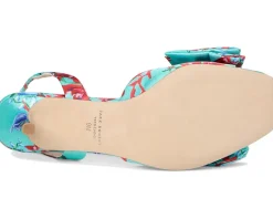 Jack Rogers Eloise Bow Slingback Aquamarine Multi Discount