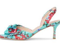 Jack Rogers Eloise Bow Slingback Aquamarine Multi Discount