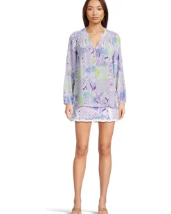 Lilly Pulitzer Elsa Top Multi Juicy Story Patch Best