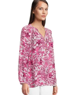 Lilly Pulitzer Elsa Top Elderflower Blossom Lil Escape Plan Hot