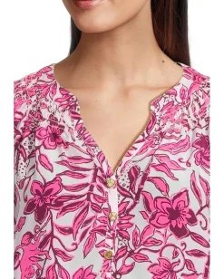 Lilly Pulitzer Elsa Top Elderflower Blossom Lil Escape Plan Hot