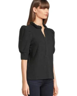 Lilly Pulitzer Elsey Knit Top Noir Wavy Knit Jacquard Discount