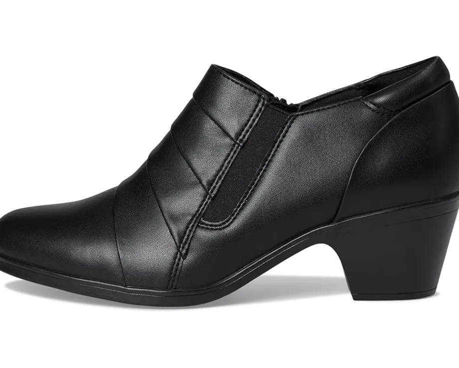 Clarks Emily 2 Pearl Black Leather Discount