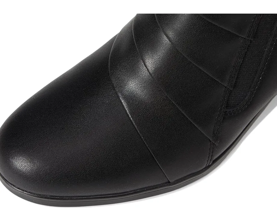 Clarks Emily 2 Pearl Black Leather Discount