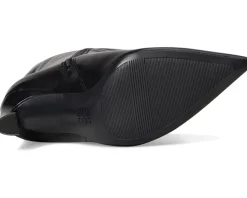 Naturalizer Emily Extra Wide Calf Knee High Boots Black Leather New