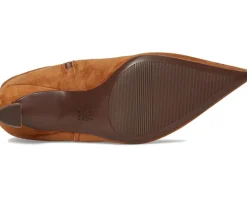 Naturalizer Emily Extra Wide Calf Knee High Boots Dark Chestnut Brown Suede Online