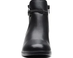 Clarks Emily2 Kaylie Black Leather