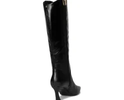 Naturalizer Emily Knee High Boots Black Leather Online