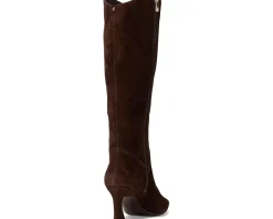 Naturalizer Emily Knee High Boots Chocolate Bar Brown Leather Best