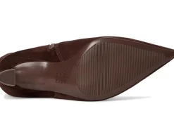 Naturalizer Emily Wide Calf Knee High Boots Chocolate Bar Brown Leather Hot