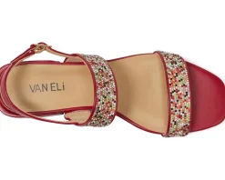 Vaneli Emmey Red Nappa Sale