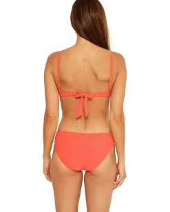 Trina Turk Empire Shirred Tab Side Pant Papaya Best