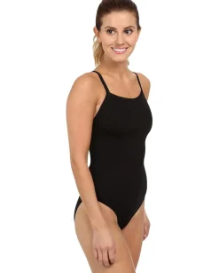 Speedo Endurance+ Flyback Training Suit Black/Black Hot