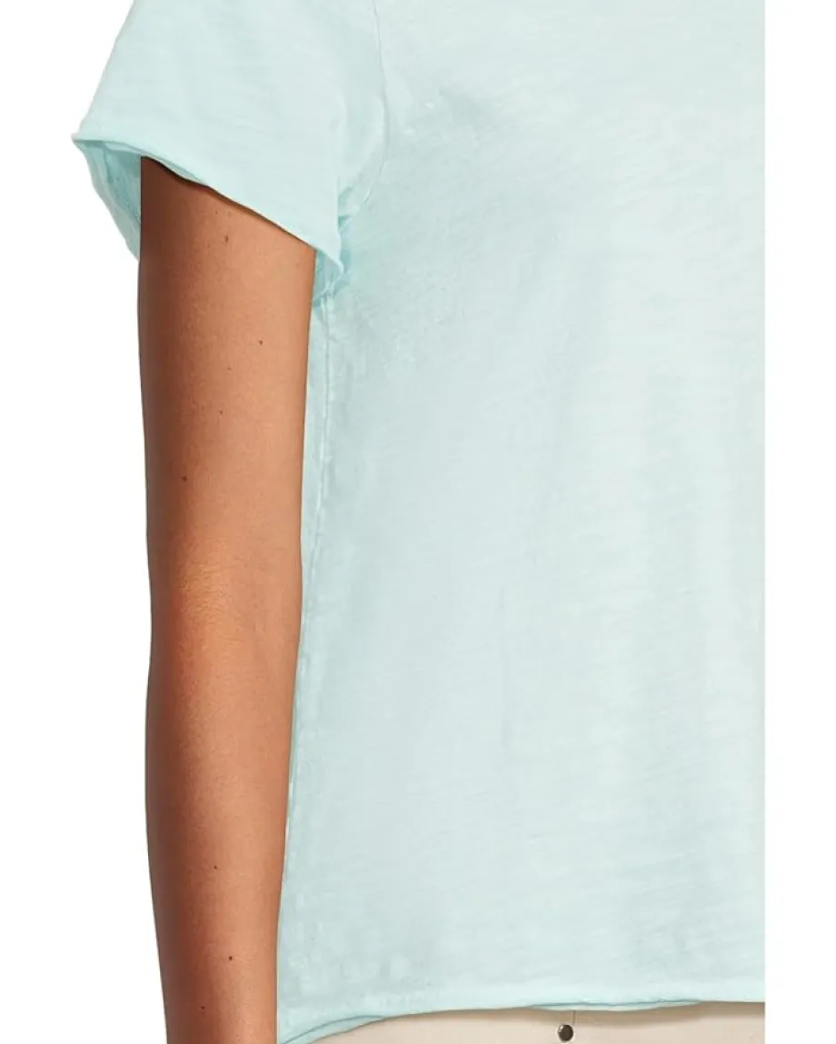 Elliott Lauren Enzyme Wash Jersey - Short Sleeve Crew Neck Tee Mist Best