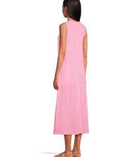 Elliott Lauren Enzyme Wash, Sleeveless Maxi Dress with Pockets Azalea Outlet