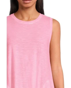 Elliott Lauren Enzyme Wash, Sleeveless Maxi Dress with Pockets Azalea Outlet