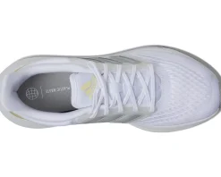 adidas EQ21 Run White/Matte Silver/Sandy Beige Metallic New