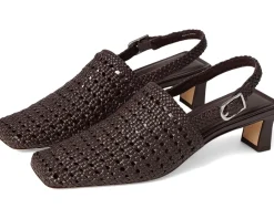 Vince Eris Ganache Woven Leather Clearance