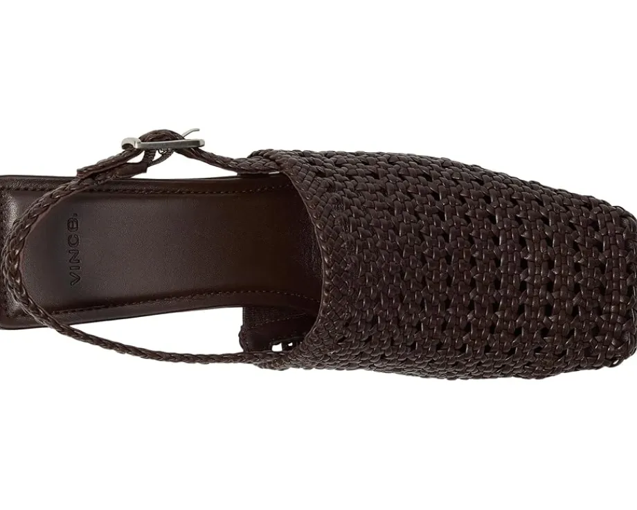 Vince Eris Ganache Woven Leather Clearance