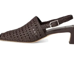 Vince Eris Ganache Woven Leather Clearance