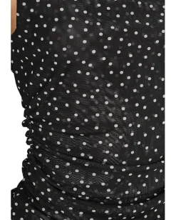 Madewell Esme Top - Mesh True Black Outlet