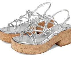 Kenneth Cole Reaction Essa Knots Silver Metallic Sale