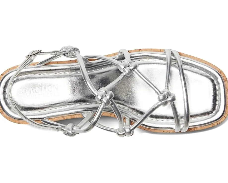 Kenneth Cole Reaction Essa Knots Silver Metallic Sale