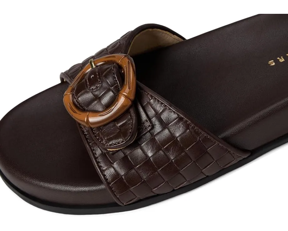 Women Jack Rogers Essex Slide - Embossed Leather