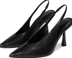 Marc Fisher LTD Esther Black Leather Discount