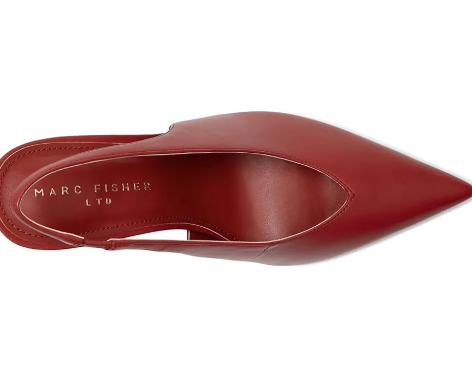 Marc Fisher LTD Esther Red Leather New