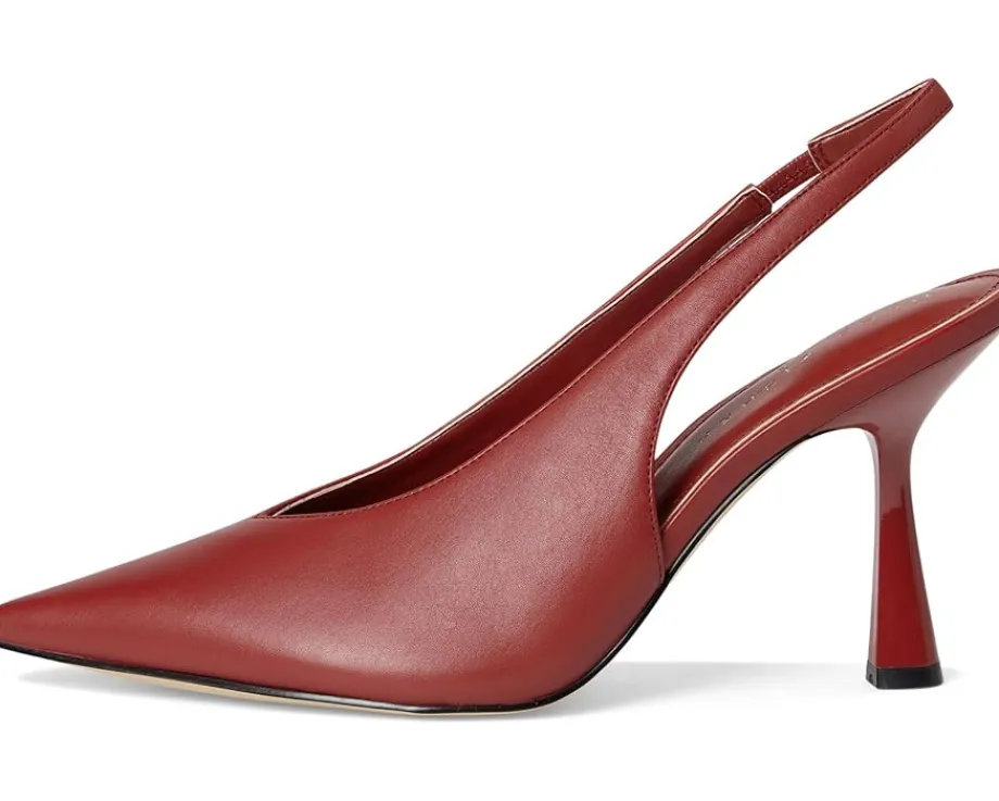 Marc Fisher LTD Esther Red Leather New