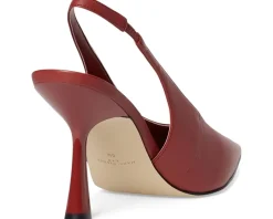 Marc Fisher LTD Esther Red Leather New