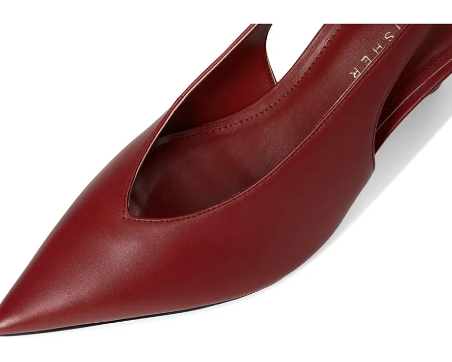 Marc Fisher LTD Esther Red Leather New