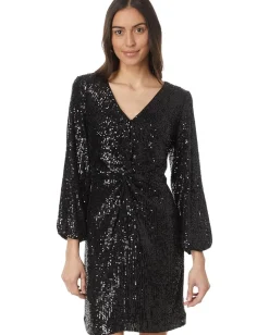 Lilly Pulitzer Estrella Sequin Dress Noir Treasure Box Sequin Knit Clearance